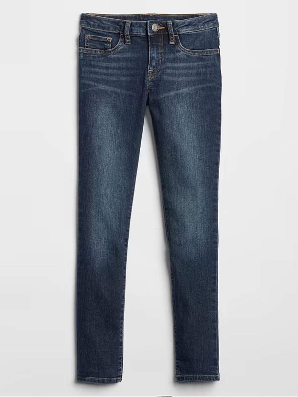 GAP Medium Blue Wash Super Skinny Stretch Girls’ Jeans Size 16 Brand New